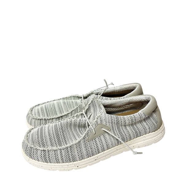 BRUNO MARC MEN\'S CASUAL SLIP-ON LOAFERS LIGHTWEIGHT STRETCH SHOES GREY SIZE 12 main image 4